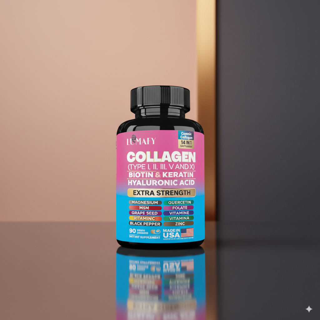 90 capsules de collagène 14 en 1