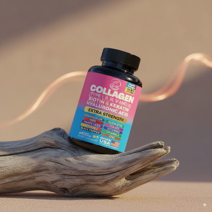 90 capsules de collagène 14 en 1