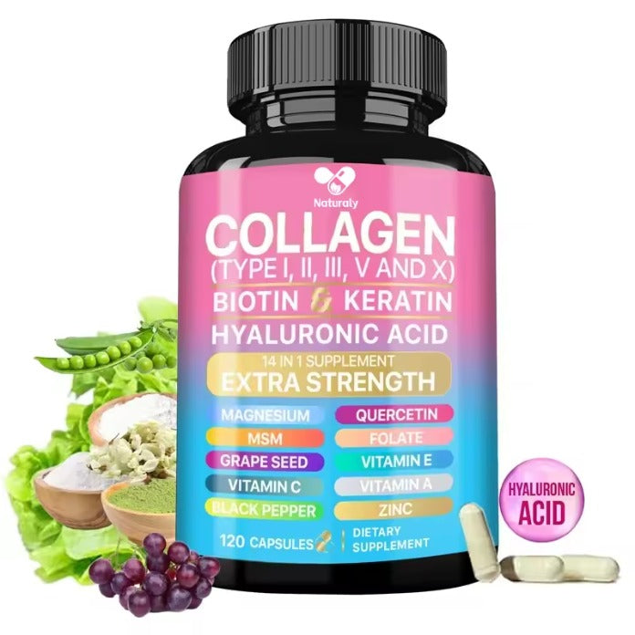 90 capsules de collagène 14 en 1